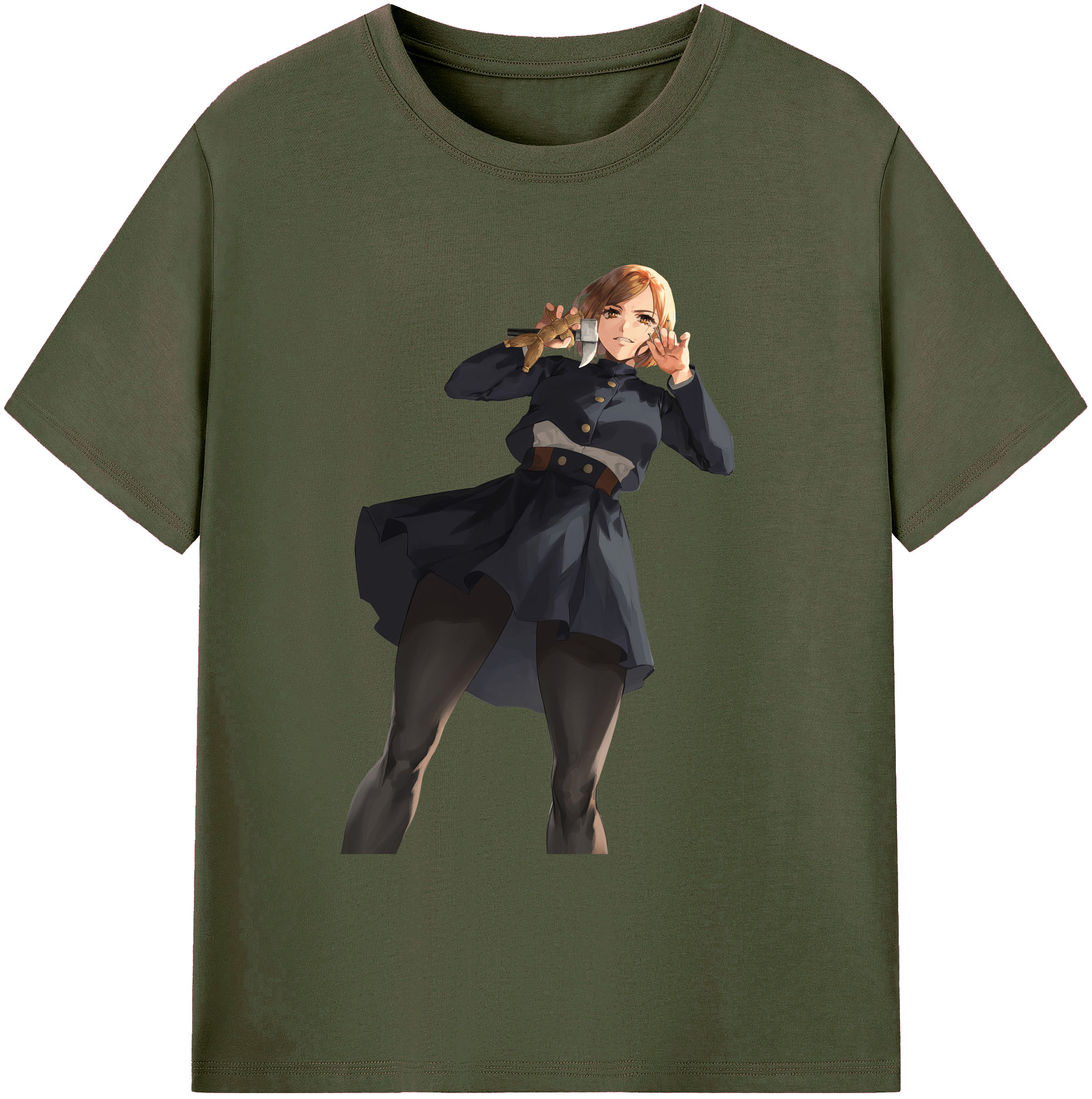 （画像用） 呪術廻戦 Jujutsu Kaisen 綿100％ メンズ半袖Tシャツ｜肌触りやわらか＆通気性